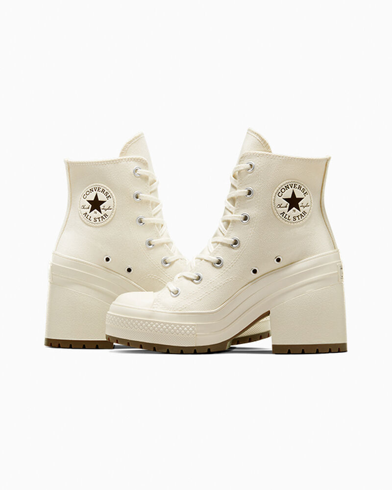 Dámské Vysoké Converse ​Chuck 70 De Luxe Heel Černé | 2864-VPCWU