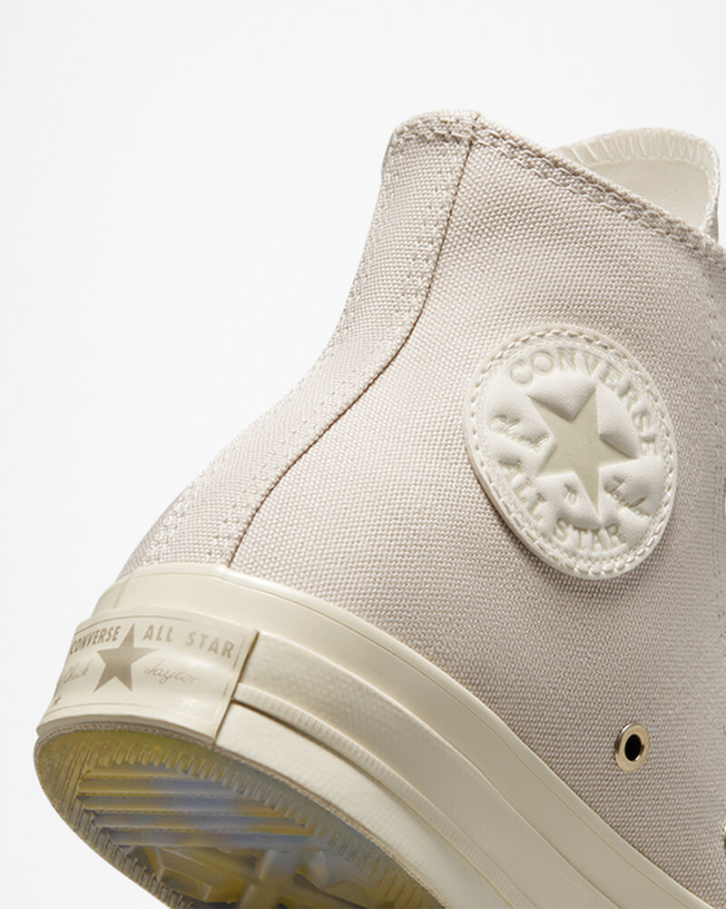 Dámské Vysoké Converse ​Chuck 70 Festival Florals Hnědé Světle Zlaté | 8943-LMUOS