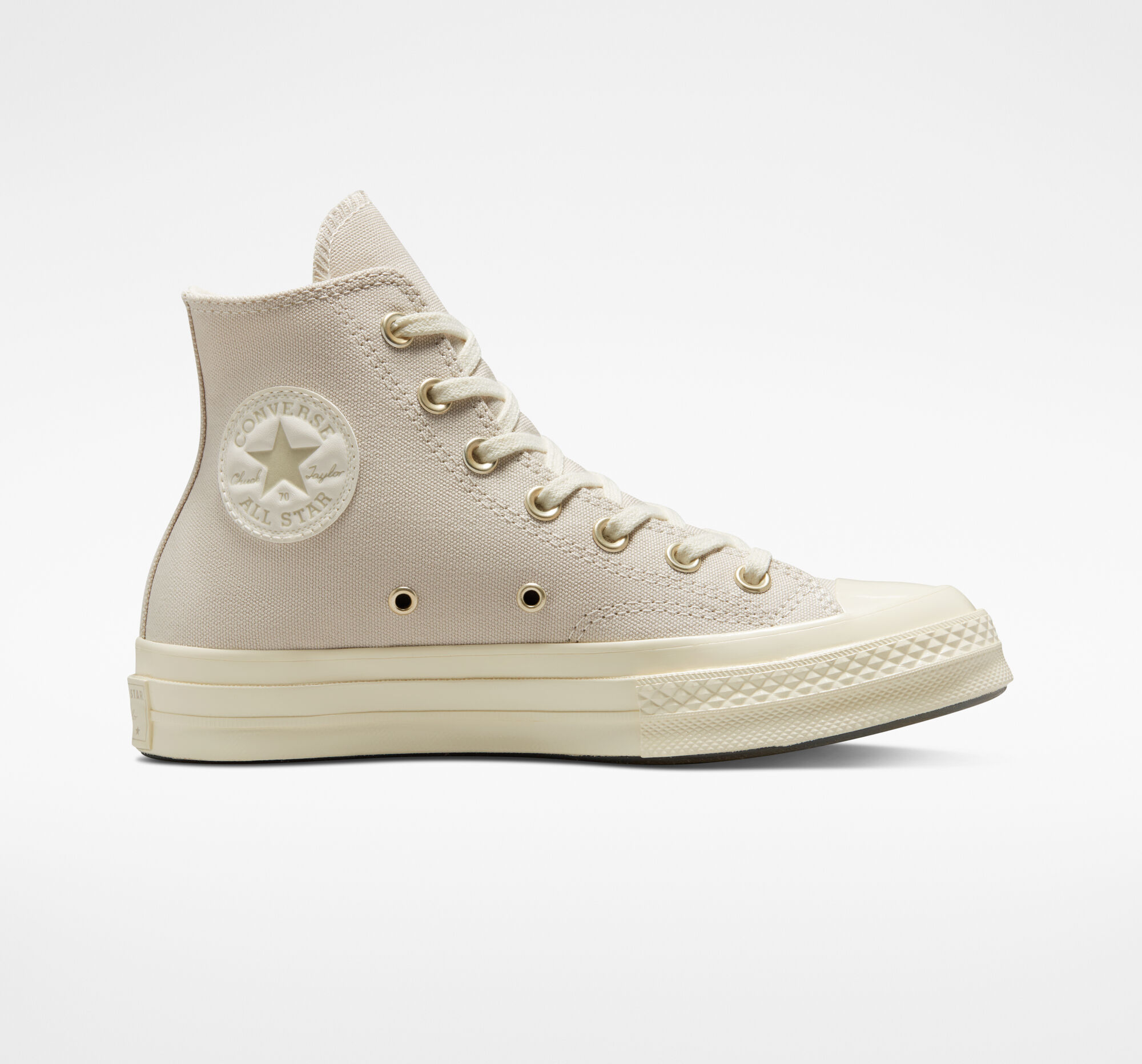 Dámské Vysoké Converse ​Chuck 70 Festival Florals Hnědé Světle Zlaté | 8943-LMUOS