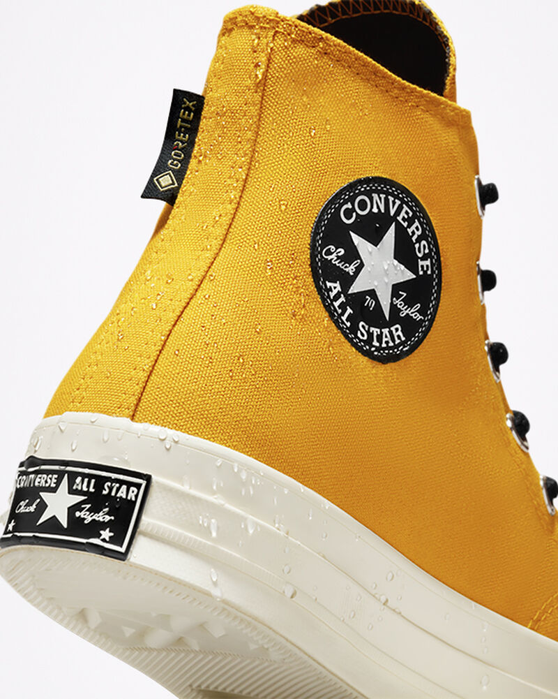 Dámské Vysoké Converse ​Chuck 70 GORE-TEX Unisex Černé | 5496-BTPHU