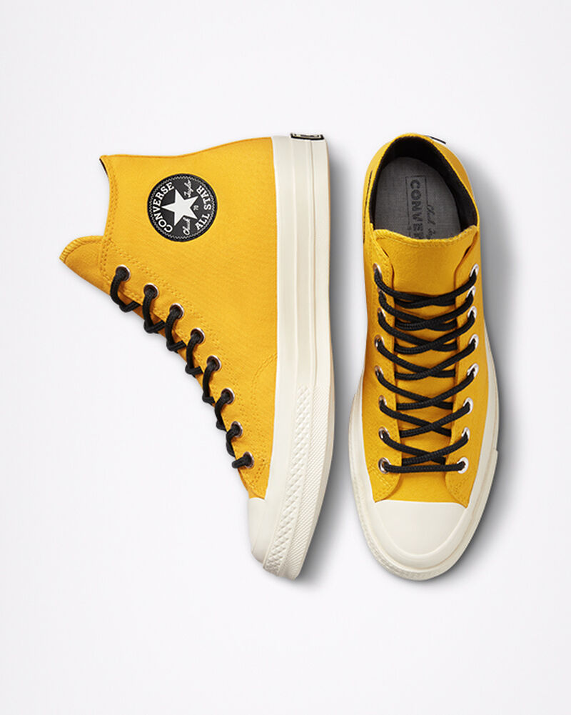 Dámské Vysoké Converse ​Chuck 70 GORE-TEX Unisex Černé | 5496-BTPHU