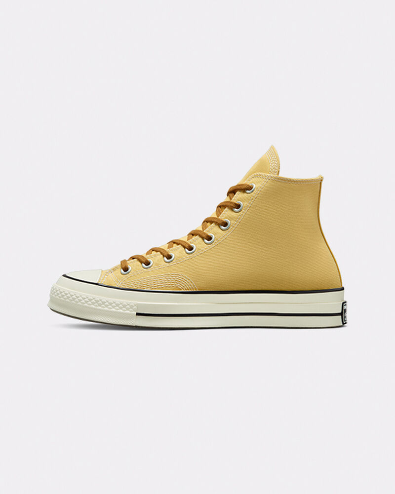 Dámské Vysoké Converse ​Chuck 70 Jungle Cloth Unisex Zlaté Oranžové | 1736-GUSHT