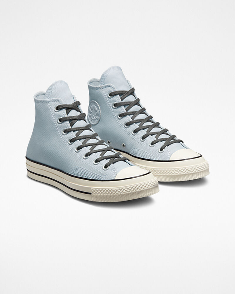 Dámské Vysoké Converse ​Chuck 70 Jungle Cloth Unisex Šedé Bílé | 4810-CNSKB