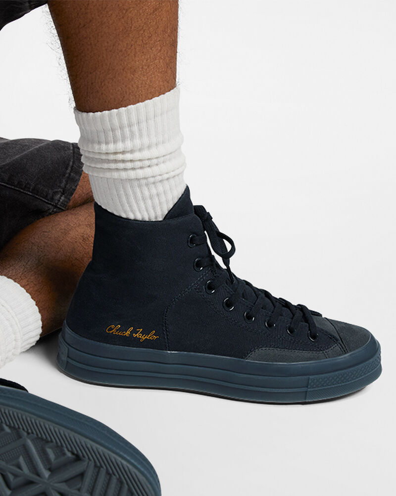 Dámské Vysoké Converse ​Chuck 70 Marquis Unisex Tmavě Šedé Šedé | 0418-LRJIE