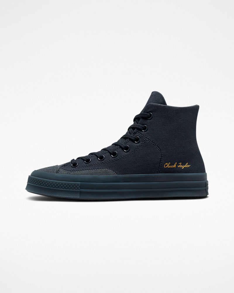 Dámské Vysoké Converse ​Chuck 70 Marquis Unisex Tmavě Šedé Šedé | 8426-WVMGO