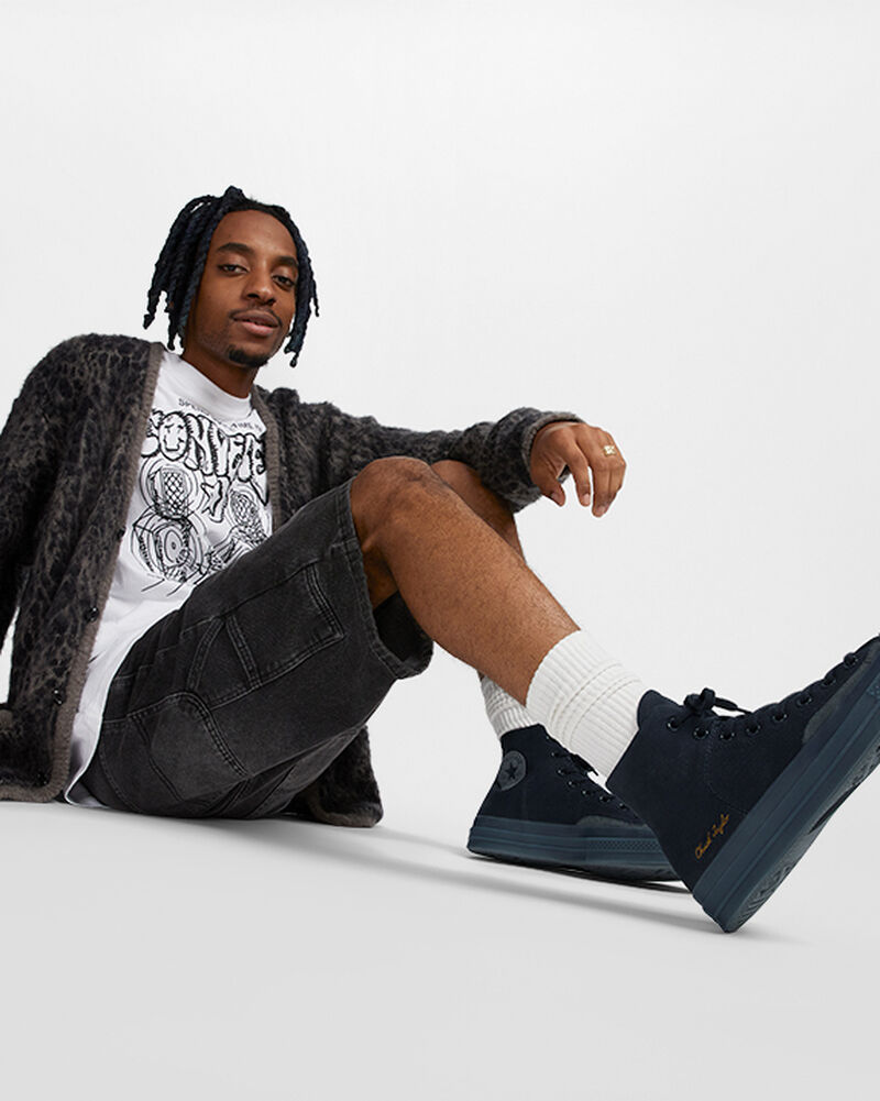 Dámské Vysoké Converse ​Chuck 70 Marquis Unisex Tmavě Šedé Šedé | 8426-WVMGO