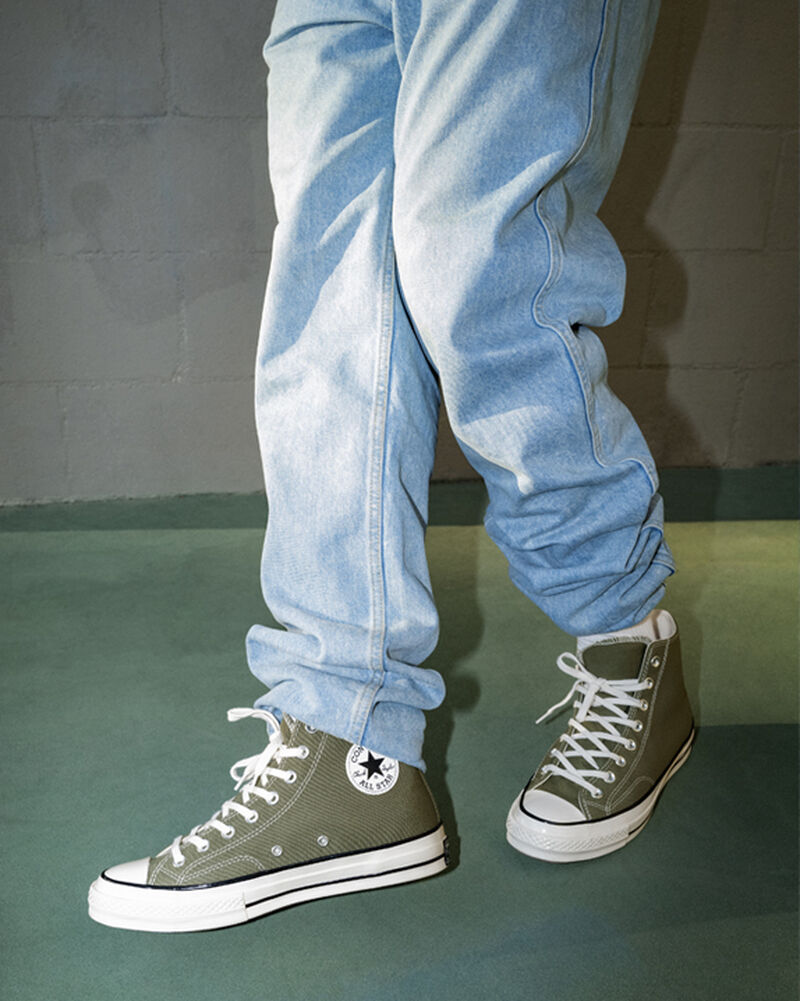 Dámské Vysoké Converse ​Chuck 70 Platene Unisex Černé | 8564-TJBIM