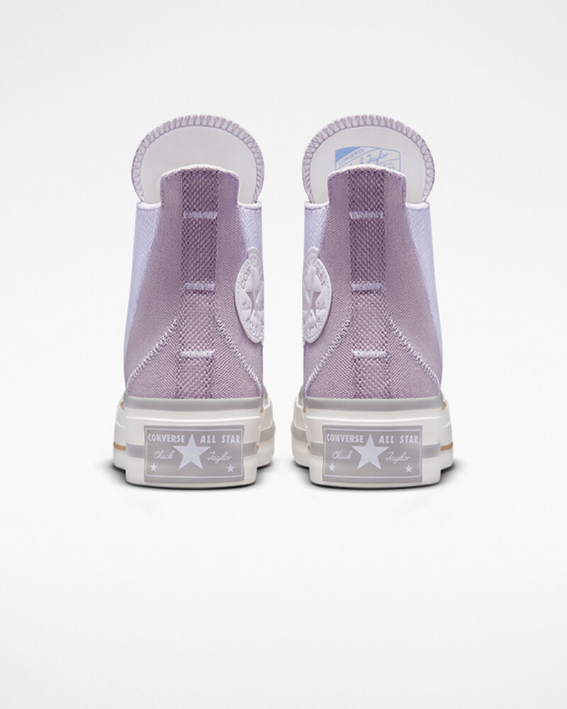 Dámské Vysoké Converse ​Chuck 70 Plus Colorblock Fialové Fialové | 0867-JOUQH