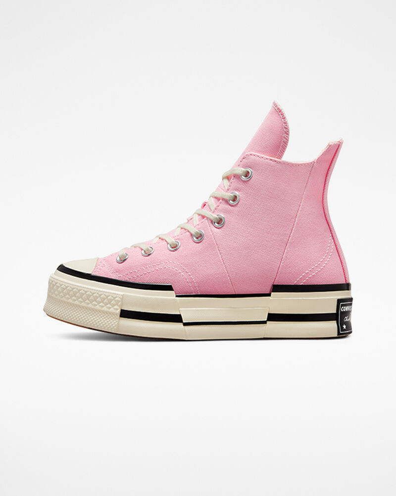 Dámské Vysoké Converse ​Chuck 70 Plus Unisex Růžové | 9204-PTBYC