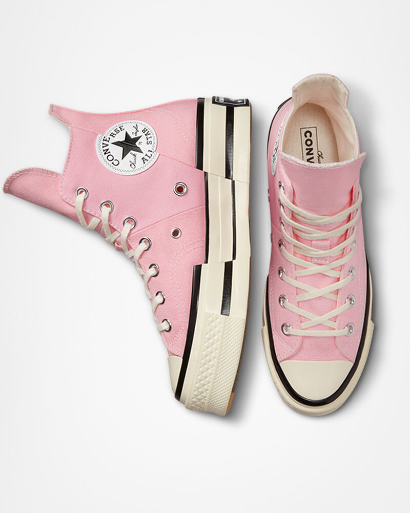 Dámské Vysoké Converse ​Chuck 70 Plus Unisex Růžové | 9204-PTBYC