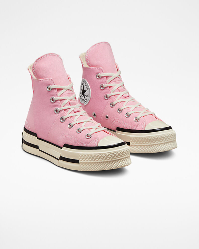 Dámské Vysoké Converse ​Chuck 70 Plus Unisex Růžové | 9204-PTBYC