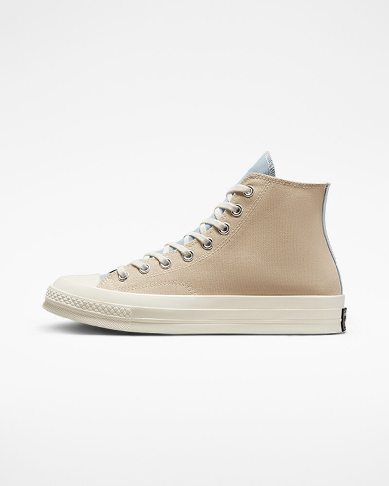 Dámské Vysoké Converse ​Chuck 70 Tri-Panel Unisex Tmavě Blankyt | 8163-SLFAE