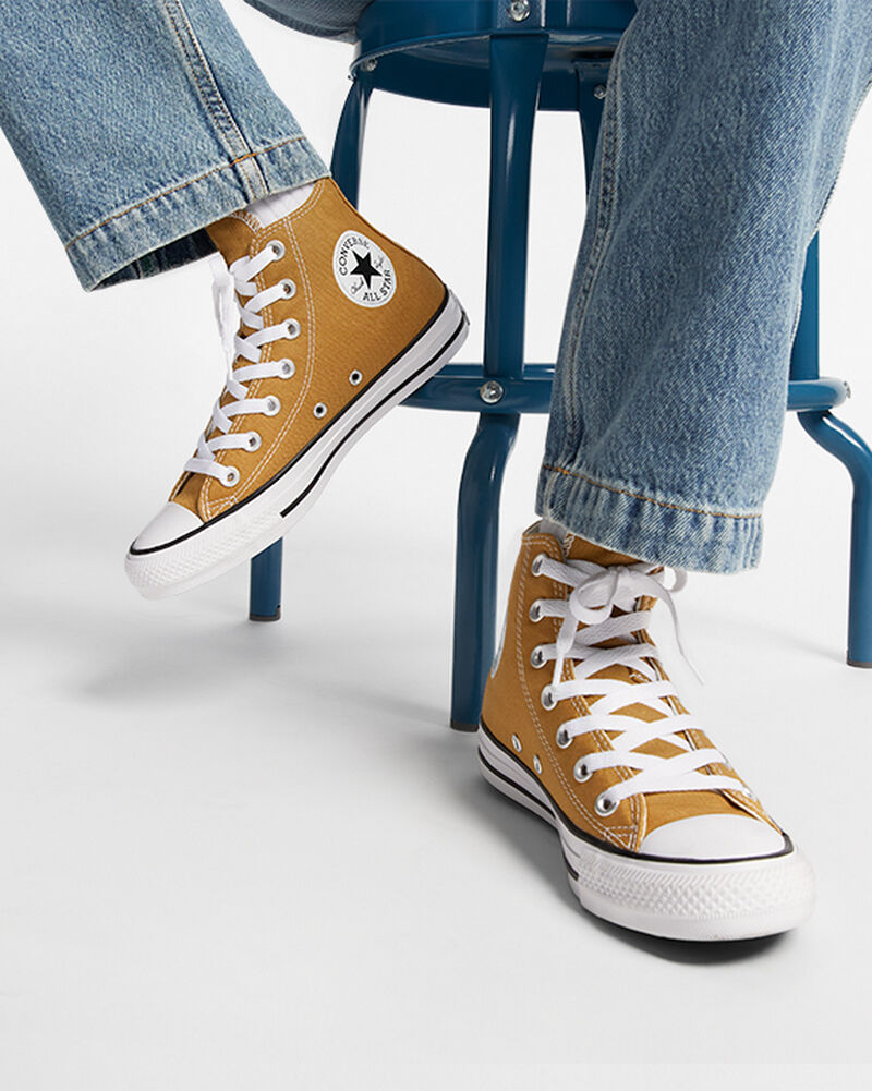 Dámské Vysoké Converse ​Chuck Taylor All Star Seasonal Color Unisex Oranžové | 0231-FXSHO
