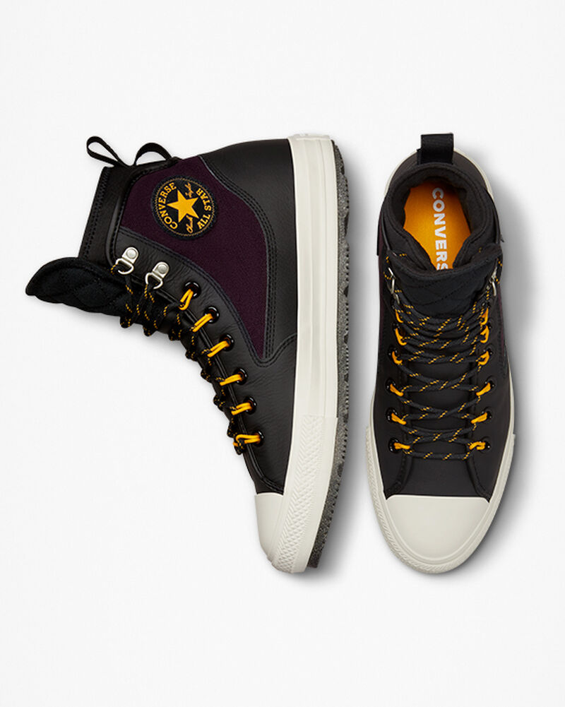 Dámské Vysoké Converse ​Chuck Taylor All Star All Terrain Counter Climate Unisex Černé Černé Růžové | 0251-RTNDL