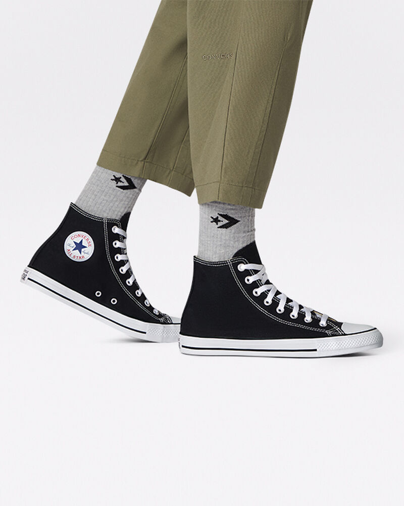 Dámské Vysoké Converse ​Chuck Taylor All Star Classic Unisex Černé | 0714-UIVOT