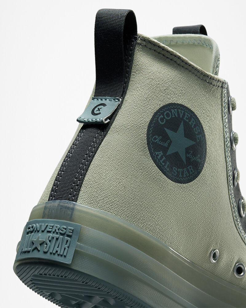 Dámské Vysoké Converse ​Chuck Taylor All Star CX Explore Unisex Olivy Zelené Šedé | 0726-OEWZH