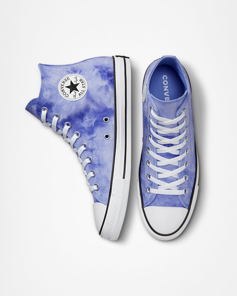 Dámské Vysoké Converse ​Chuck Taylor All Star Sun Washed Textilní Unisex Bílé | 0983-XURQF