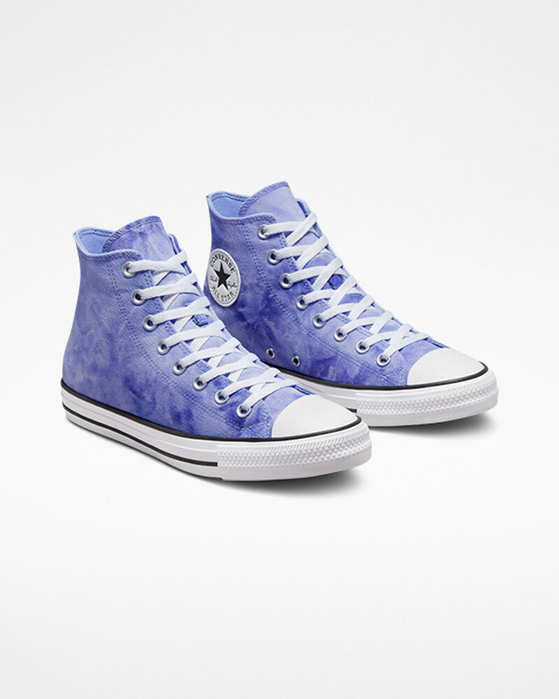 Dámské Vysoké Converse ​Chuck Taylor All Star Sun Washed Textilní Unisex Bílé | 0983-XURQF