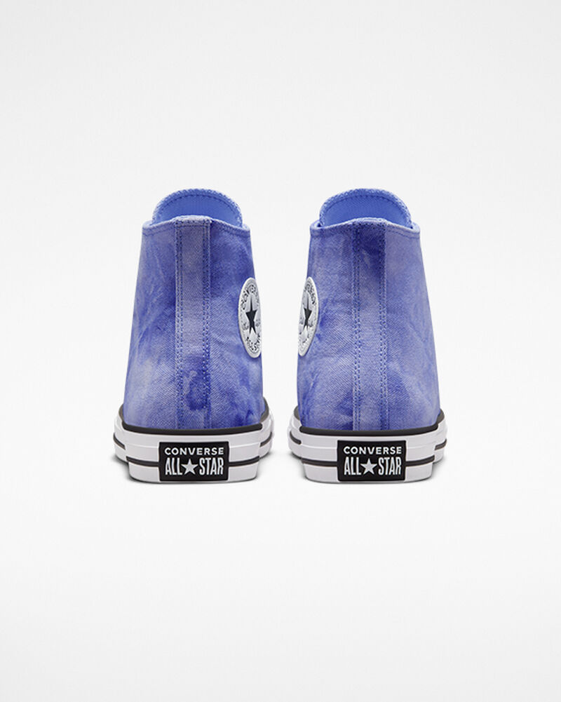 Dámské Vysoké Converse ​Chuck Taylor All Star Sun Washed Textilní Unisex Bílé | 0983-XURQF