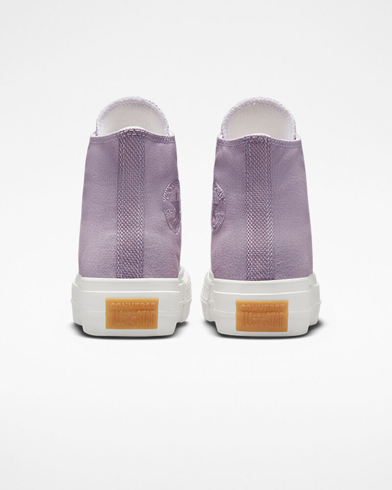 Dámské Vysoké Converse ​Chuck Taylor All Star Lift Platene Fialové Fialové | 1269-VQOPD