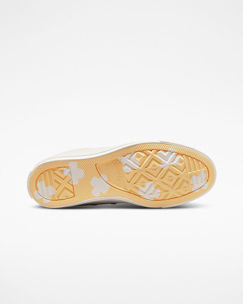 Dámské Vysoké Converse ​Chuck Taylor All Star Festival Florals Světle Zlaté | 1360-SAGUC