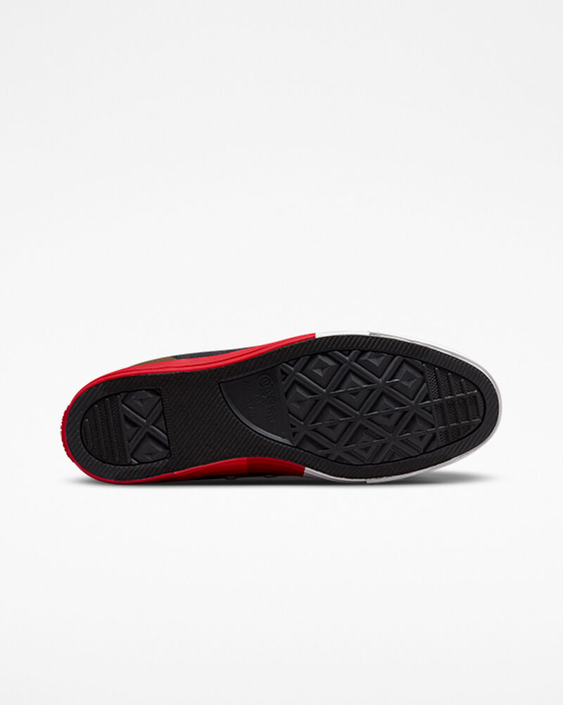 Dámské Vysoké Converse ​Chuck Taylor All Star Space Racer Unisex Černé Červené Bílé | 1643-IZFBJ
