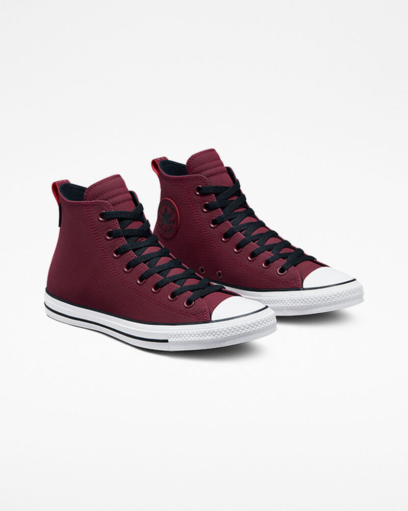 Dámské Vysoké Converse ​Chuck Taylor All Star TecTuff Unisex Bílé Černé | 1769-QIWKZ