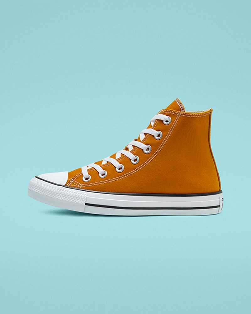 Dámské Vysoké Converse ​Chuck Taylor All Star Seasonal Color Unisex Saffron | 1964-RHDJL