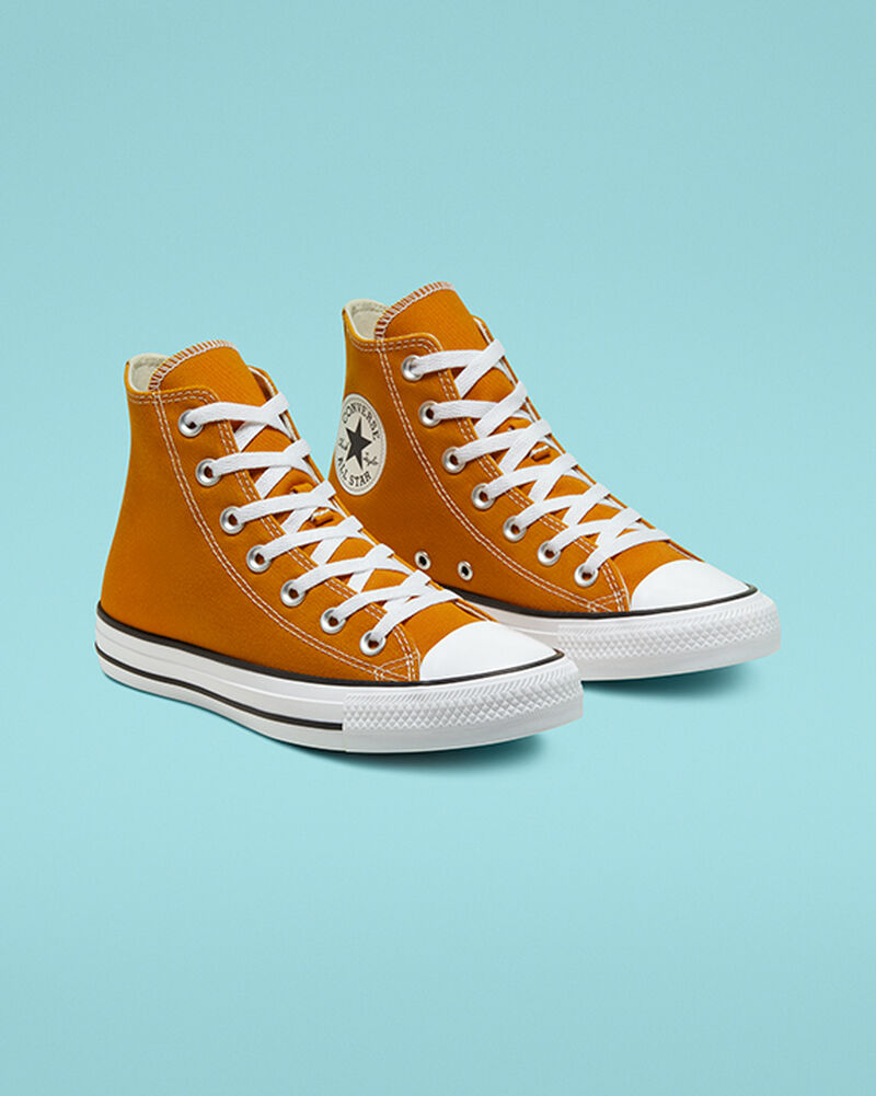 Dámské Vysoké Converse ​Chuck Taylor All Star Seasonal Color Unisex Saffron | 1964-RHDJL