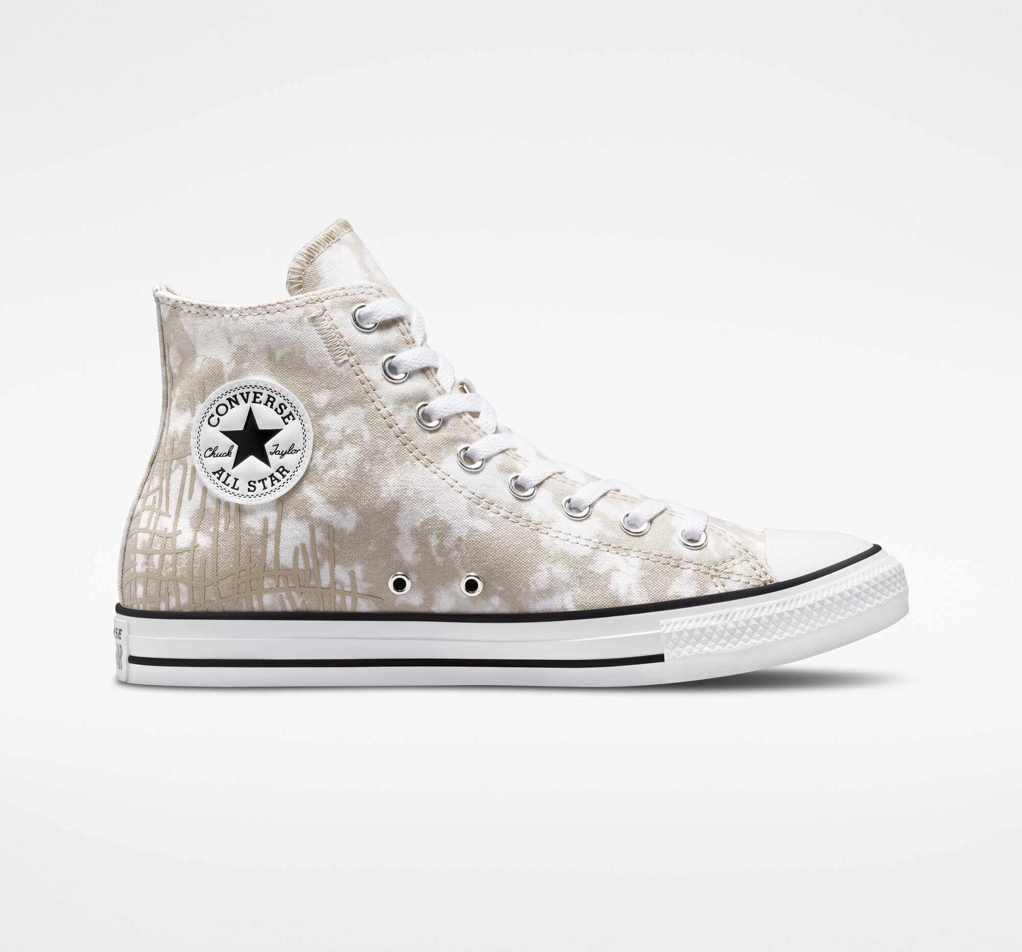 Dámské Vysoké Converse ​Chuck Taylor All Star Dip Dye Unisex Šedé Bílé Černé | 2065-AFWSZ