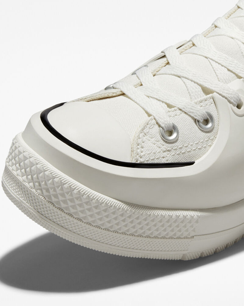 Dámské Vysoké Converse ​Chuck Taylor All Star Construct Unisex Bílé Černé | 3256-PMOZN