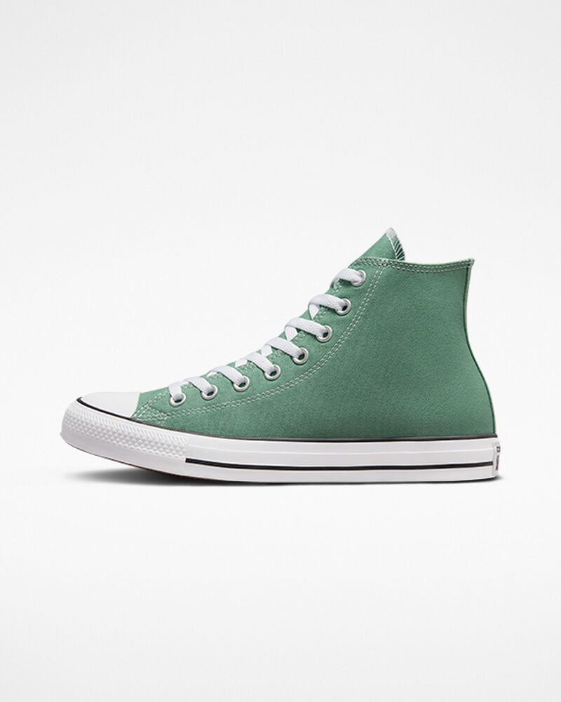 Dámské Vysoké Converse ​Chuck Taylor All Star Surplus Platene Unisex Olivy Zelené Bílé Černé | 3540-XPTEK