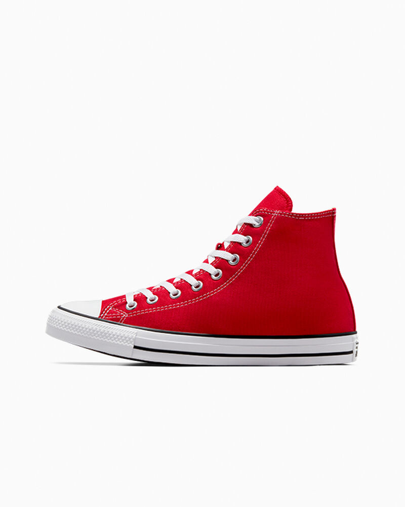 Dámské Vysoké Converse ​Chuck Taylor All Star Classic Unisex Červené | 4895-UPYJN