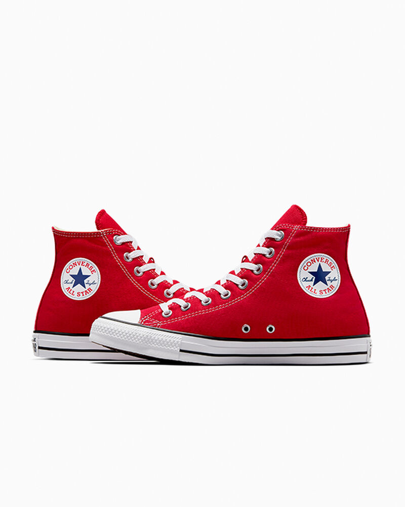 Dámské Vysoké Converse ​Chuck Taylor All Star Classic Unisex Červené | 4895-UPYJN