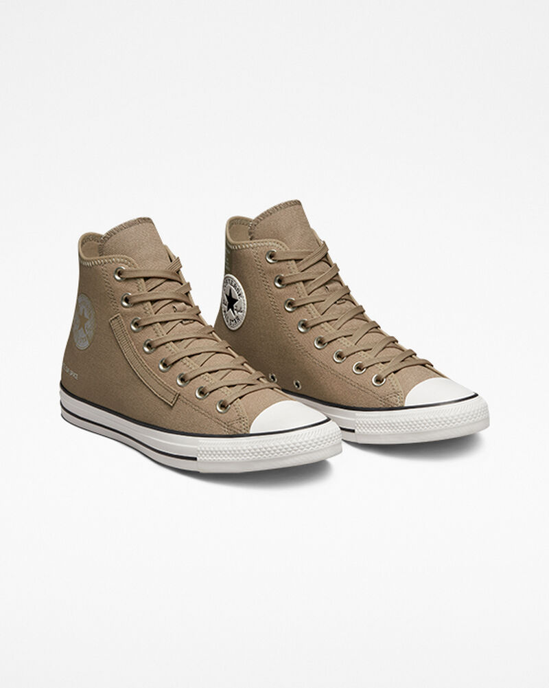 Dámské Vysoké Converse ​Chuck Taylor All Star Outdoorové Experience Unisex Bílé Černé | 5016-RWAOD