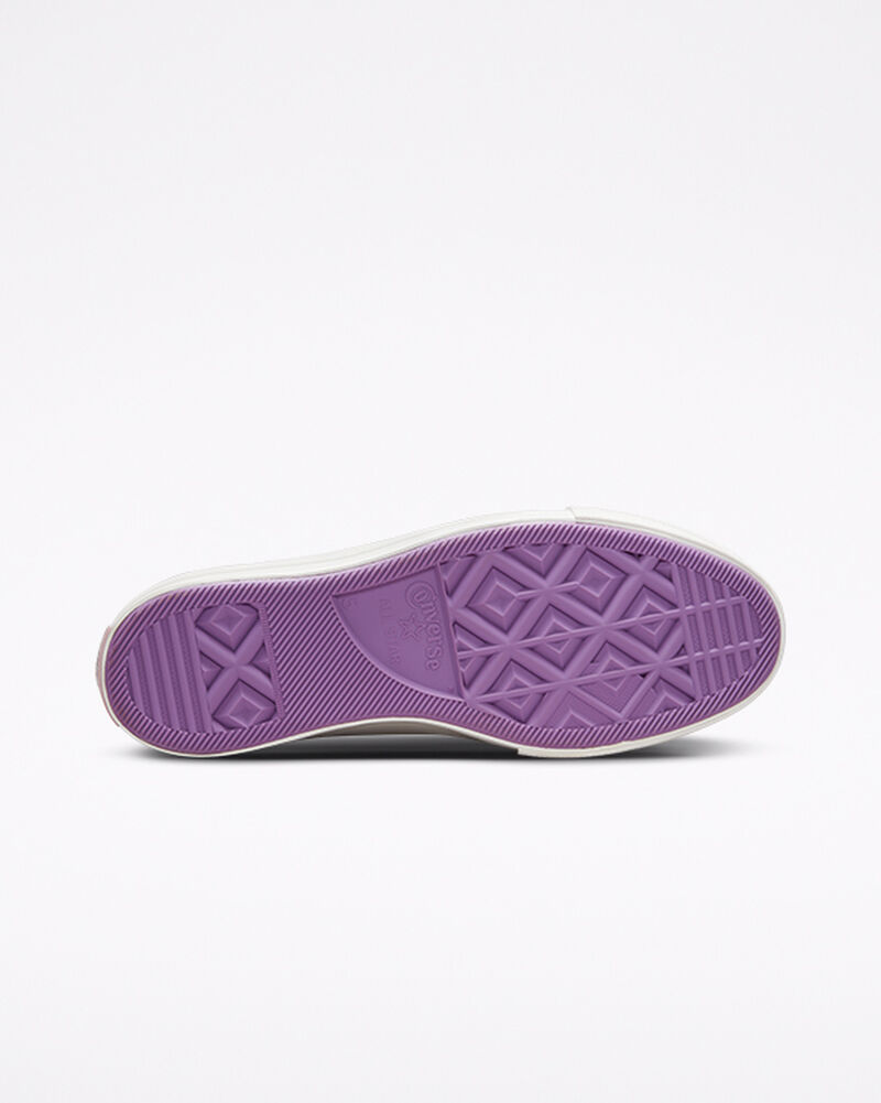 Dámské Vysoké Converse ​Chuck Taylor All Star Lift Future Utility Černé Fialové | 5937-LAJYS