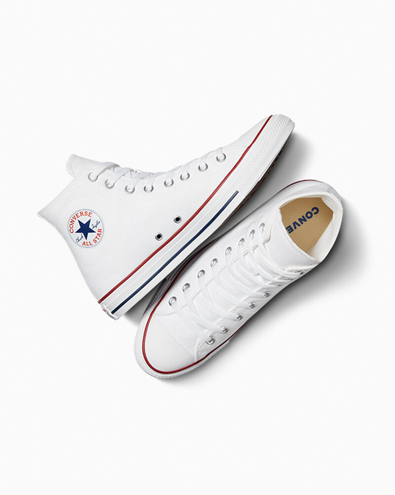 Dámské Vysoké Converse ​Chuck Taylor All Star Classic Unisex Bílé | 6127-OSBLY