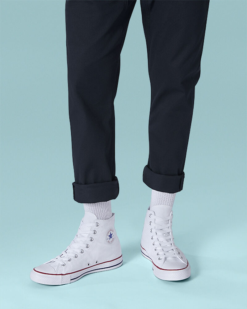 Dámské Vysoké Converse ​Chuck Taylor All Star Classic Unisex Bílé | 6127-OSBLY