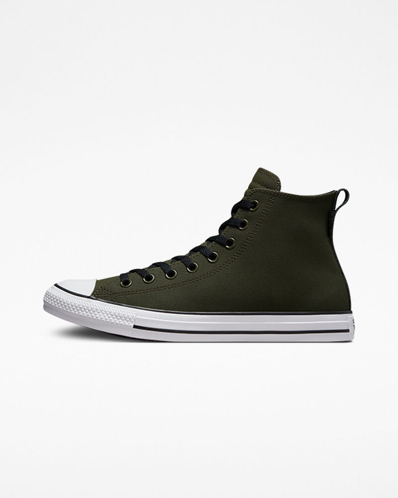 Dámské Vysoké Converse ​Chuck Taylor All Star TecTuff Unisex Zelene Bílé Černé | 6183-NPQHL