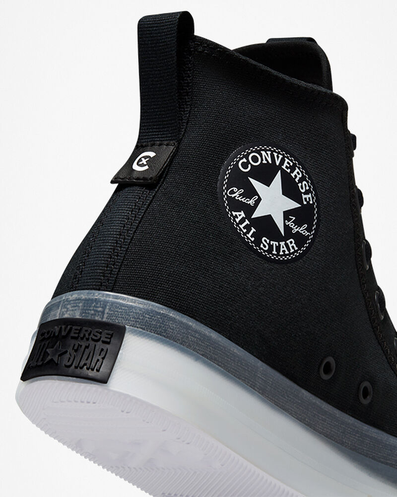 Dámské Vysoké Converse ​Chuck Taylor All Star CX Explore Unisex Černé Černé Bílé | 6723-JBFNY