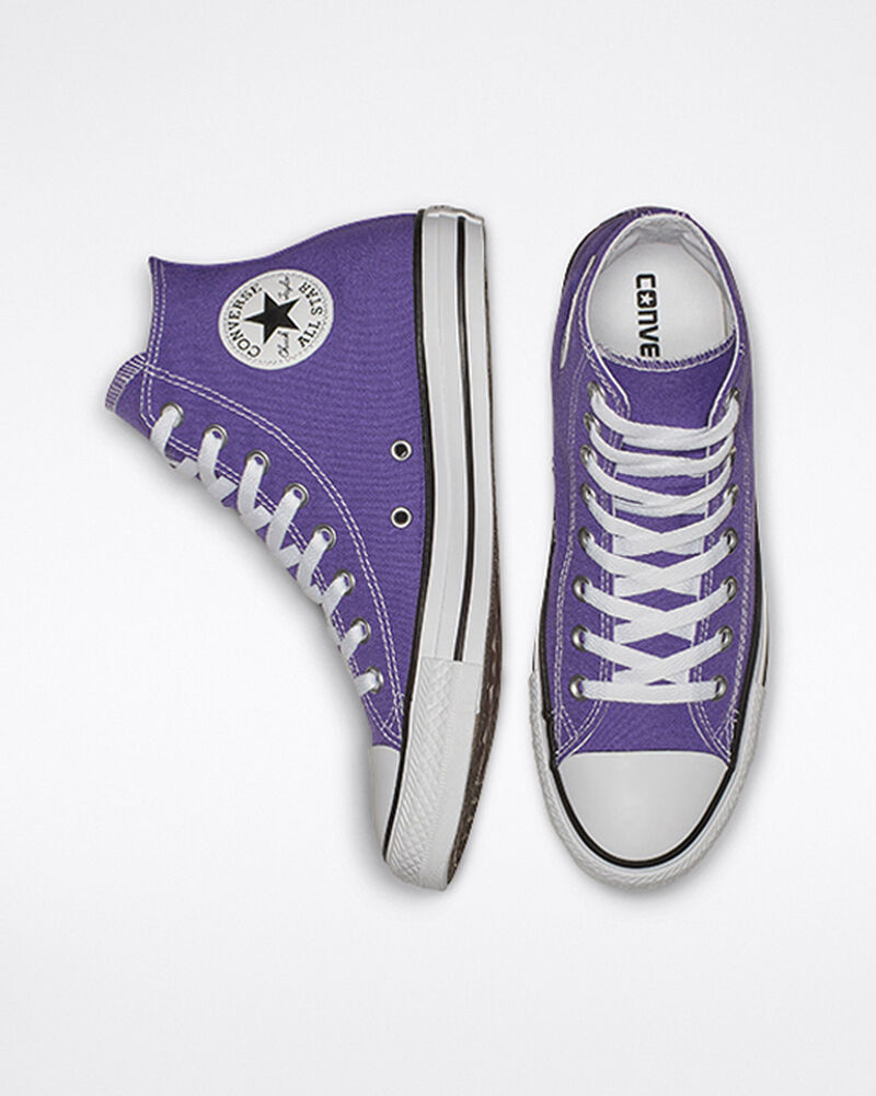 Dámské Vysoké Converse ​Chuck Taylor All Star Classic Unisex Fialové | 7196-OTXLW