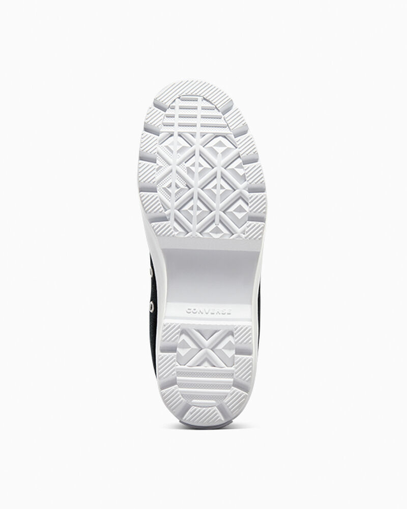Dámské Vysoké Converse ​Chuck Taylor All Star Lugged Černé Bílé Černé | 7263-AKWRT