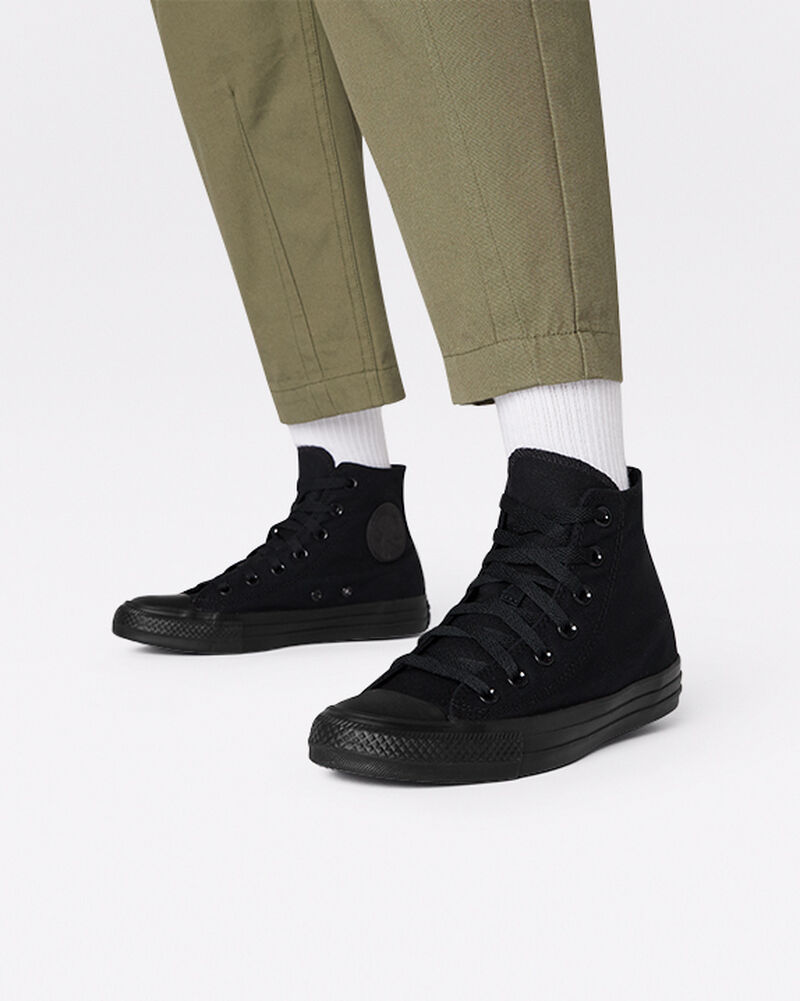 Dámské Vysoké Converse ​Chuck Taylor All Star Classic Unisex Černé | 7458-KTFZQ