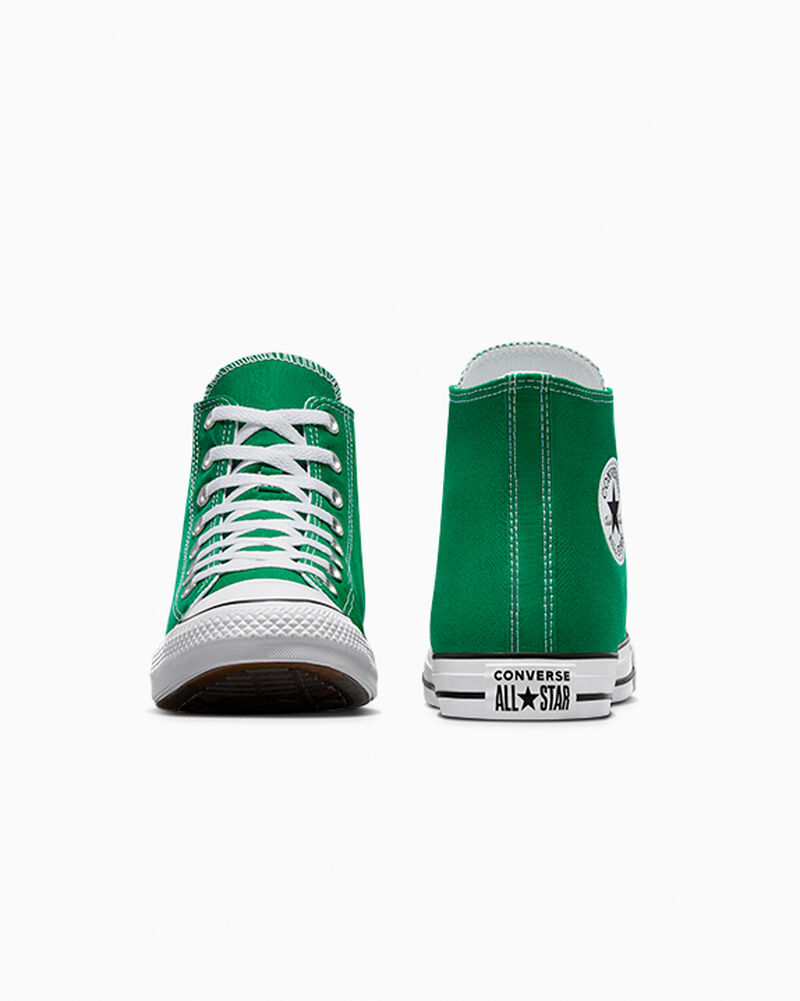 Dámské Vysoké Converse ​Chuck Taylor All Star Classic Unisex Zelene Bílé Bílé | 8516-BYFDA