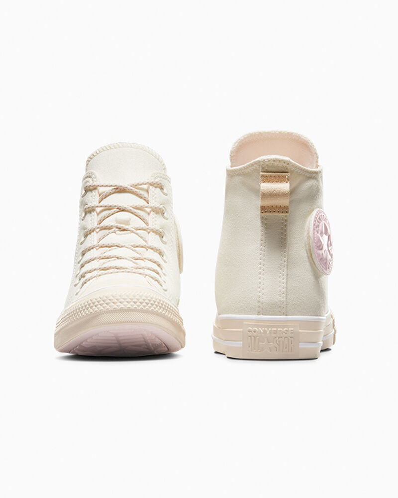 Dámské Vysoké Converse ​Chuck Taylor All Star Béžový Bílé | 8549-TUQZB