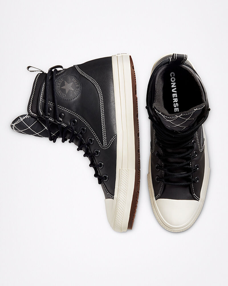 Dámské Vysoké Converse ​Chuck Taylor All Star All Terrain Counter Climate Unisex Černé Černé | 9207-VCNHF