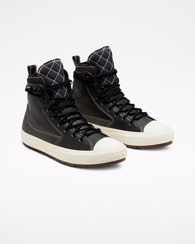 Dámské Vysoké Converse ​Chuck Taylor All Star All Terrain Counter Climate Unisex Černé Černé | 9207-VCNHF