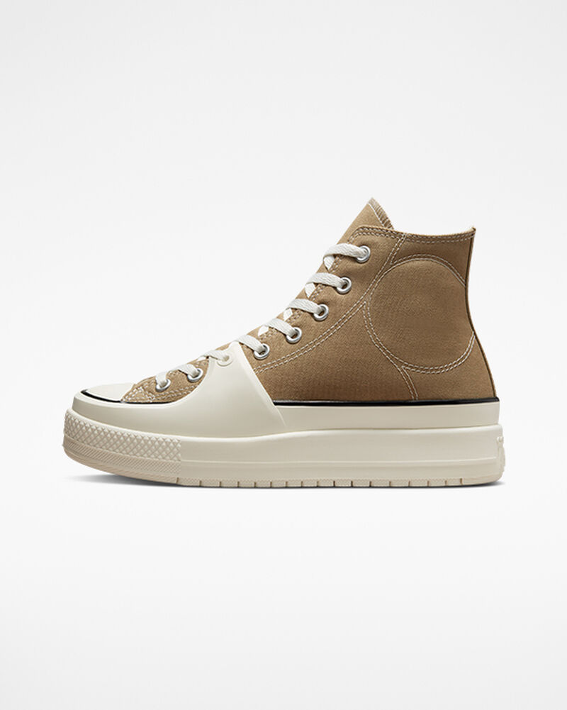 Dámské Vysoké Converse ​Chuck Taylor All Star Construct Unisex Černé | 9260-NQJHB