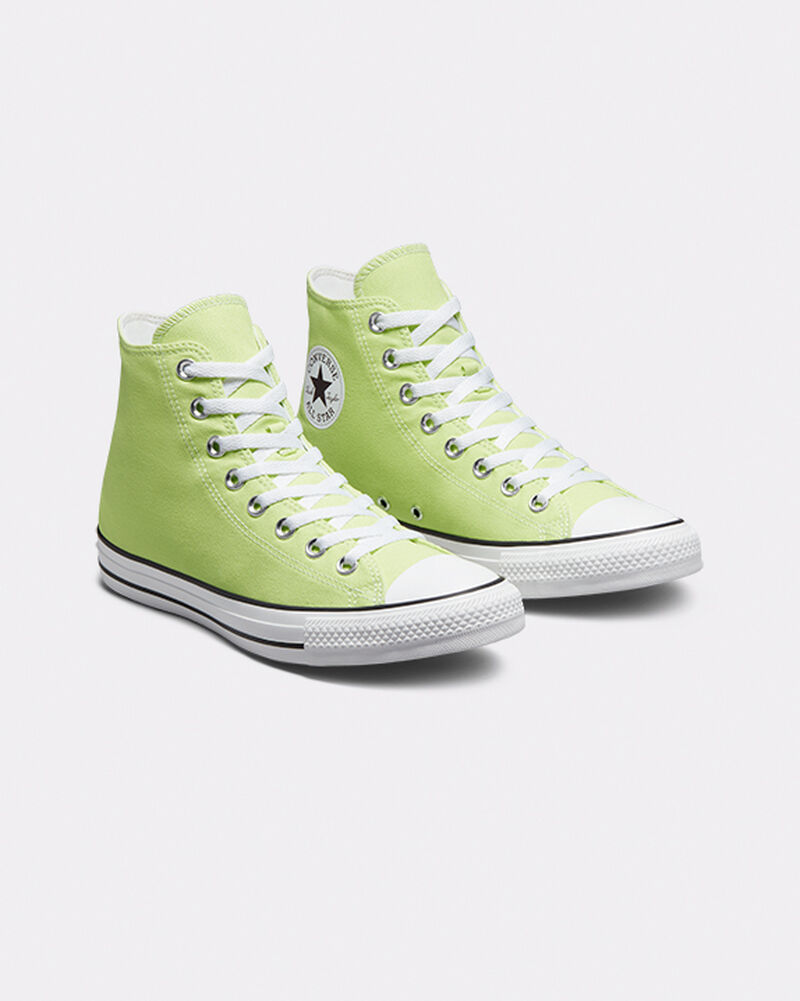 Dámské Vysoké Converse ​Chuck Taylor All Star Seasonal Color Unisex Bílé Černé | 9705-ROUEL