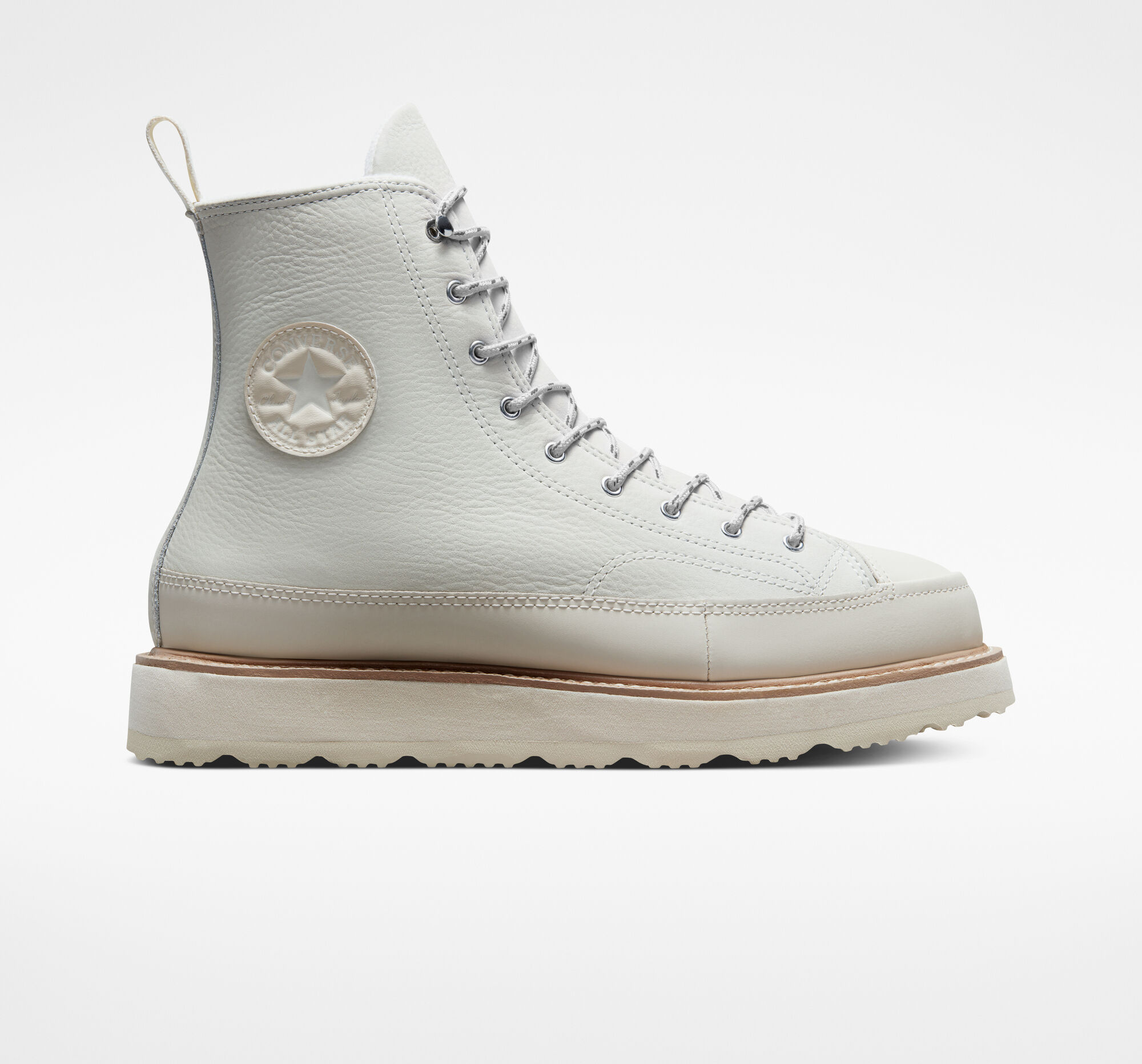 Dámské Vysoké Converse ​Chuck Taylor Crafted Boot Unisex Béžový Bílé Růžové | 2675-BXZHL